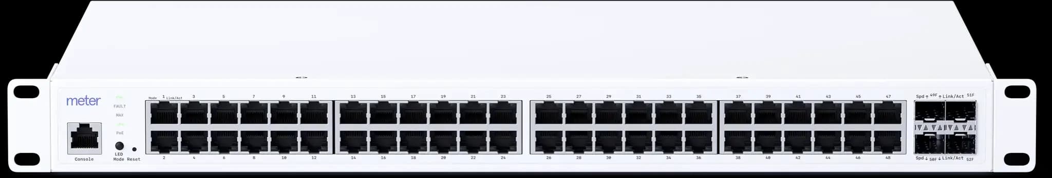 Meter Access Switch: 48-Port PoE Switch